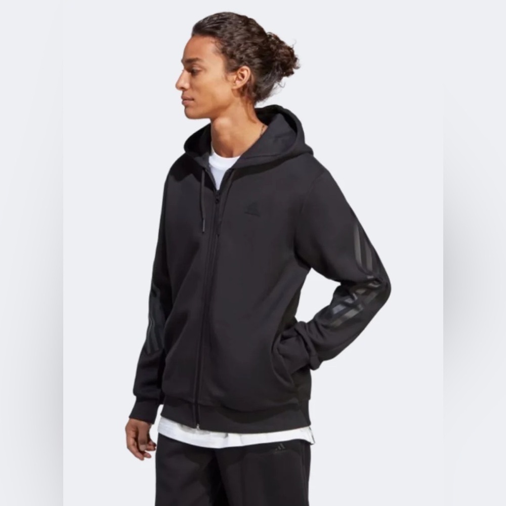 Adidas Future Icons Black Hoodie M